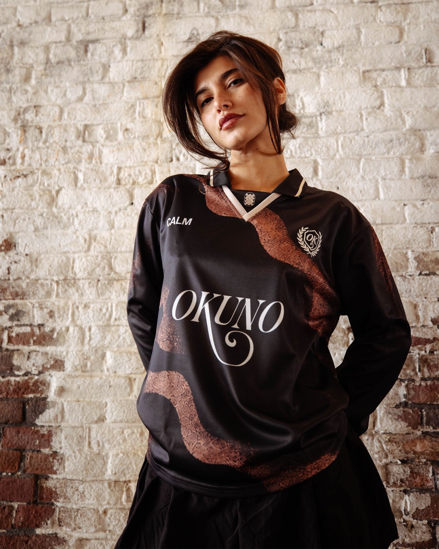 Brown Calm Jersey — Long Sleeve
