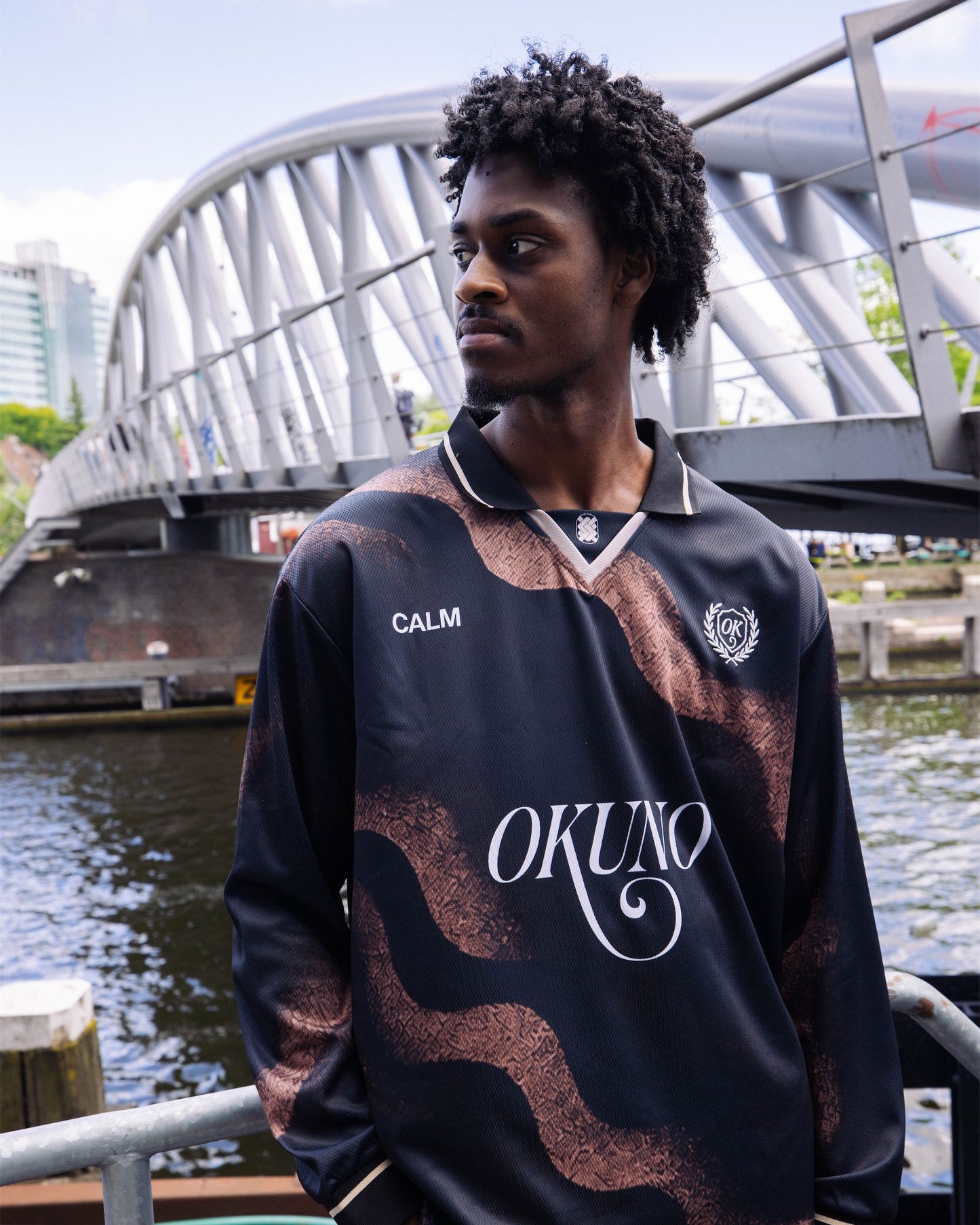 Brown Calm Jersey — Long Sleeve